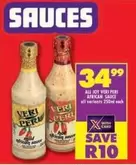 Joy - Veri Peri African Sauce