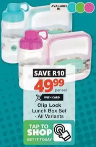 Today - Clip Lock Lunch Box Set