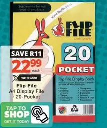 Today - Flip File A4 Display File