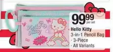 Hello Kitty - 3-in-1 Pencil Bag