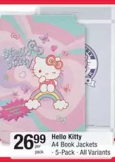 Hello Kitty - A4 Book Jackets