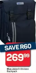 Blue Juice 3-Division Backpack