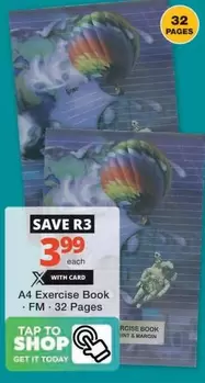 Today - A4 Exercise Book