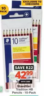 STAEDTLER - Tradition HB Pencils