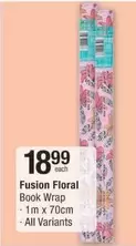 Fusion -  Floral Book Wrap