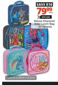 Deluxe -  Character Kids' Lunch Bag