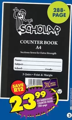 COUNTER BOOK