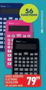 Karce - SCIENTIFIC ELECTRONIC CALCULATOR