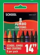 Jumbo - JUMBO WAX CRAYONS