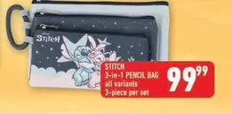 3-in-1 PENCIL BAG