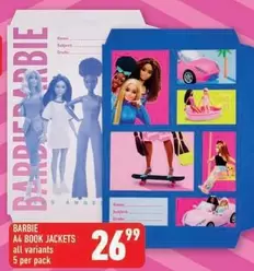 Barbie - A4 BOOK JACKETS