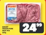 Eskort - FROZEN PORK MEAT MIX