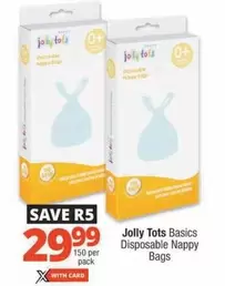 Joy - Basics Disposable Nappy Bags