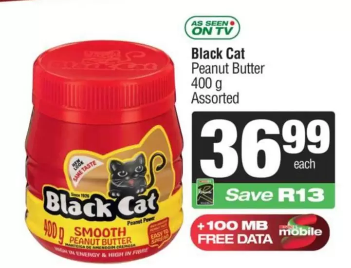 Black Cat - Peanut Butter