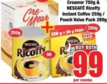 Ricoffy - Creamer or  Instant Coffee