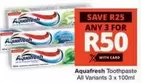 Aquafresh - Toothpaste