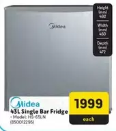 43L Single Bar Fridge