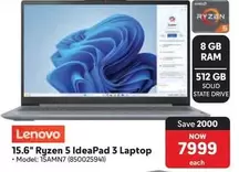 Lenovo - Ryzen 5 IdeaPad 3 Laptop