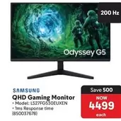 Samsung - QHD Gaming Monitor