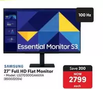 Samsung - 27" Full HD Flat Monitor