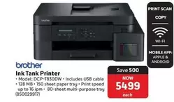 Brother - Ink Tank Printer