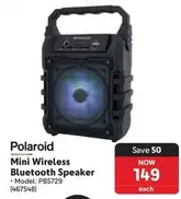 Polaroid - Mini Wireless Bluetooth Speaker