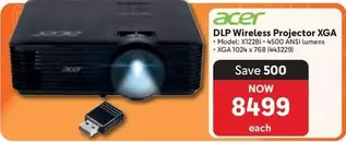 Acer - DLP Wireless Projector XGA