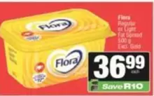 Flora - Regular or Light Fat Spread