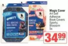 Blossom - A4 Self Adhesive Book Covers