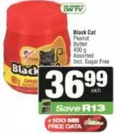 Black Cat - Peanut Butter