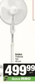 Goldair - Pedestal Fan 40 cm