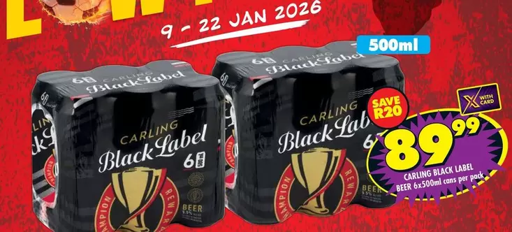 Carling - Black Label