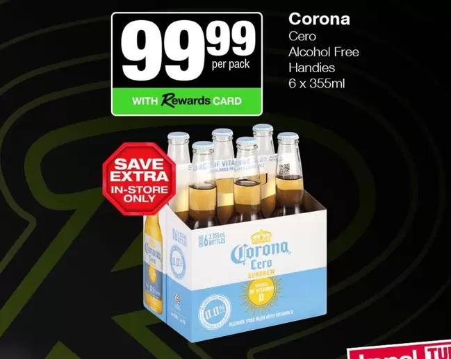 Corona - Cero Alcohol Free Handies