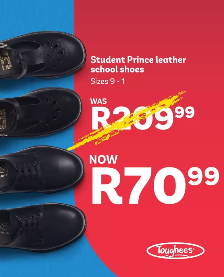 Student Prince - Leather School Shoes