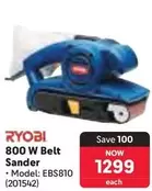 ryobi - 800 W Belt Sander