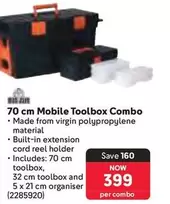 70 cm Mobile Toolbox Combo