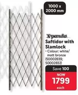 Saftidor with Slamlock