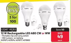 Switch - Rechargeable LED A80 CW or WW