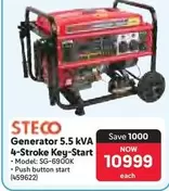 Generator 5.5 KVA 4-Stroke Key-Start
