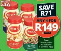 nola - Mayonnaise All Variants