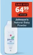 Johnson's - Natural Baby Powder