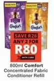 Comfort - Concentrated Fabric Conditioner Refill