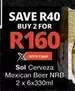 Sol - Cerveza Mexican Beer NRB