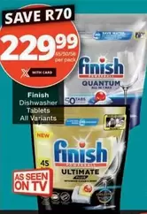 Finish - Dishwasher Tablets