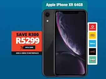 Apple - IPhone XR 64GB