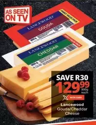 Lancewood - Gouda/Cheddar Cheese