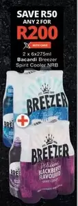 Bacardi - Breezer Spirit Cooler NRB