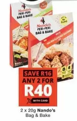 Nando's - Bag & Bake
