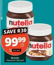 Nutella - Hazelnut Spread