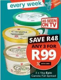 Checkers - Canola Fat Spread